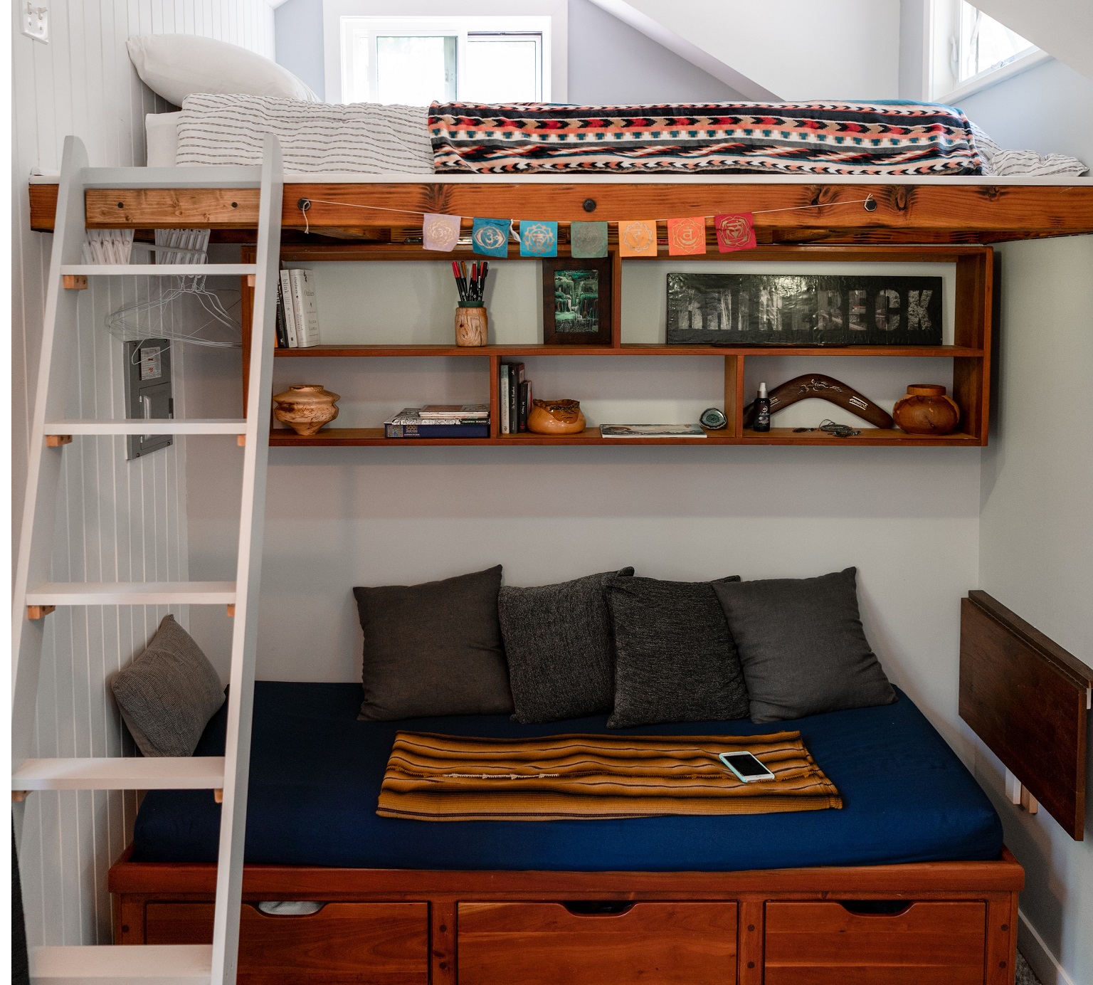 bunk bed storage