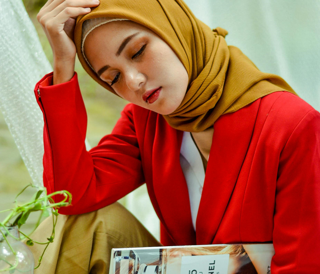 woman with long-term stress causing issues