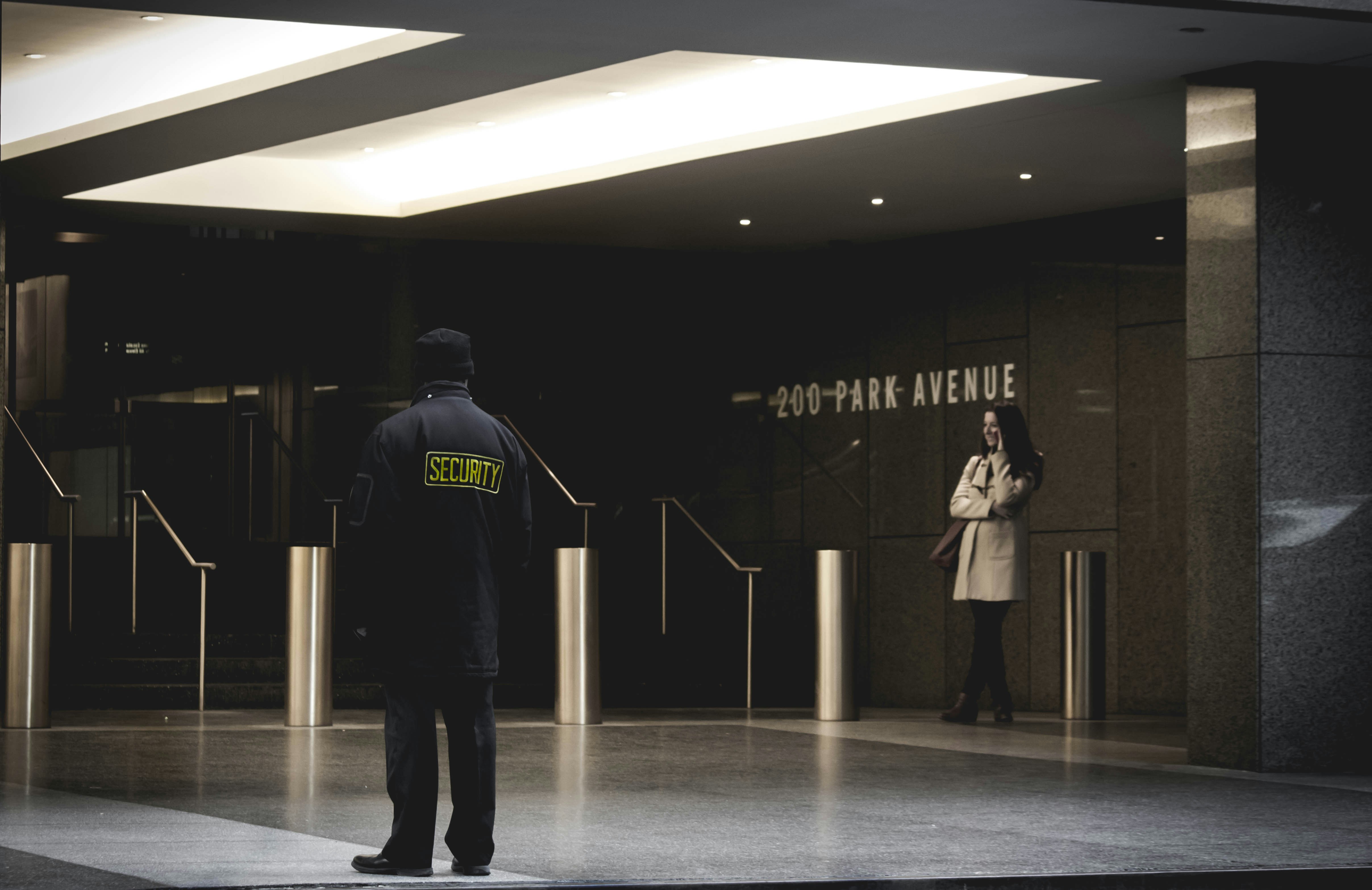 security team at someone's work